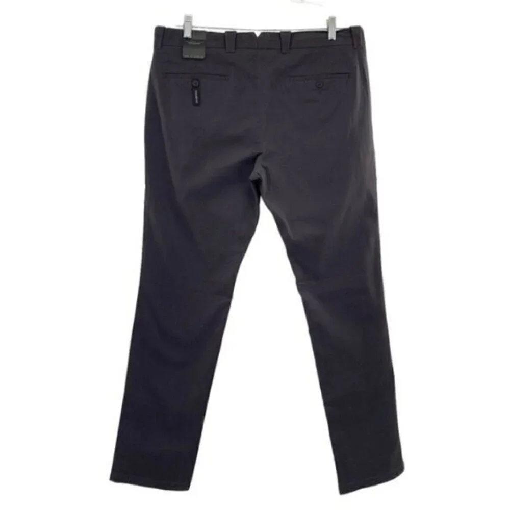 Bloomingdales Mens Cotton Tailored Fit Khaki Chino Pants New
